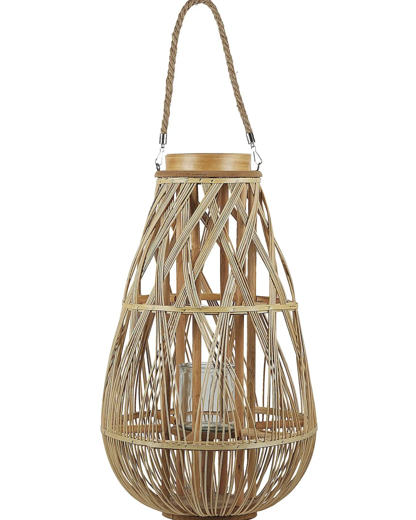 Lampion TONGA Bambus 56 cm Naturalny