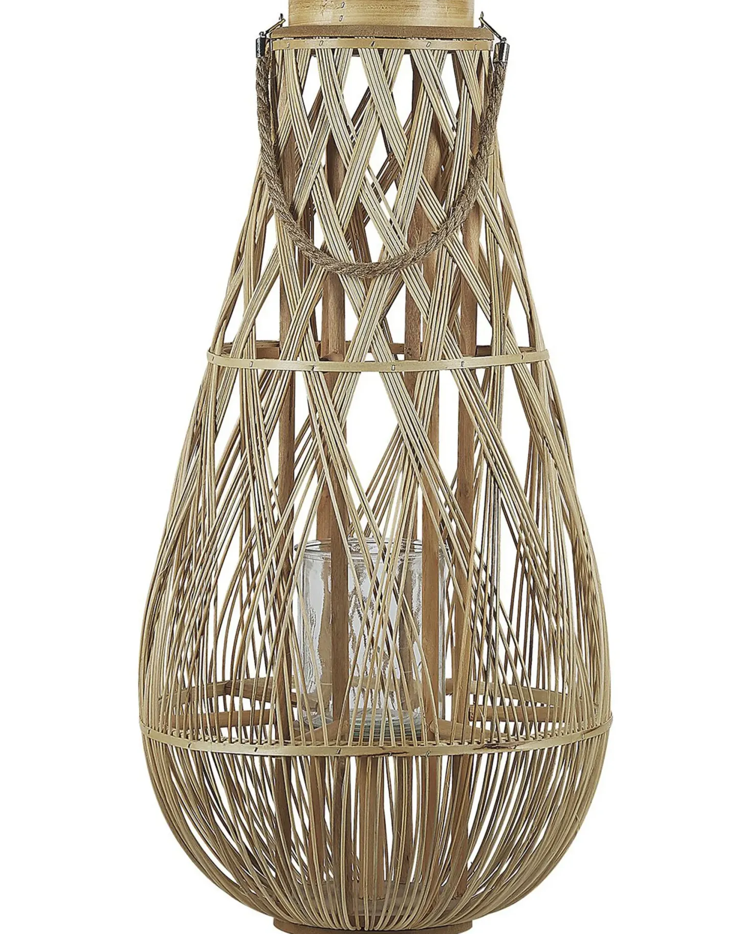 Lampion TONGA Bambus 77 cm Naturalny