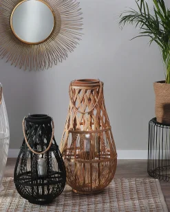 Lampion TONGA Bambus 77 cm Naturalny