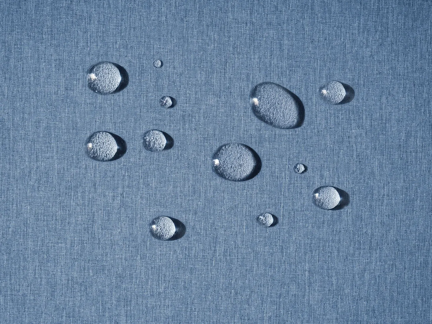 Leżak ogrodowy z poduszką CESANA PREMIUM Rozkładany Drewno akacjowe Niebieski