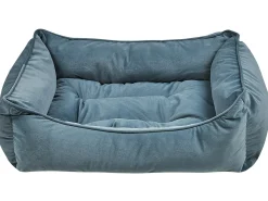 Legowisko IZMIR Welur Niebieski