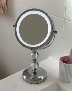 Lusterko kosmetyczne LED CLAIRA Srebrny
