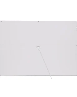 Lustro łazienkowe LED ARGENS 80 cm 60 cm Srebrny