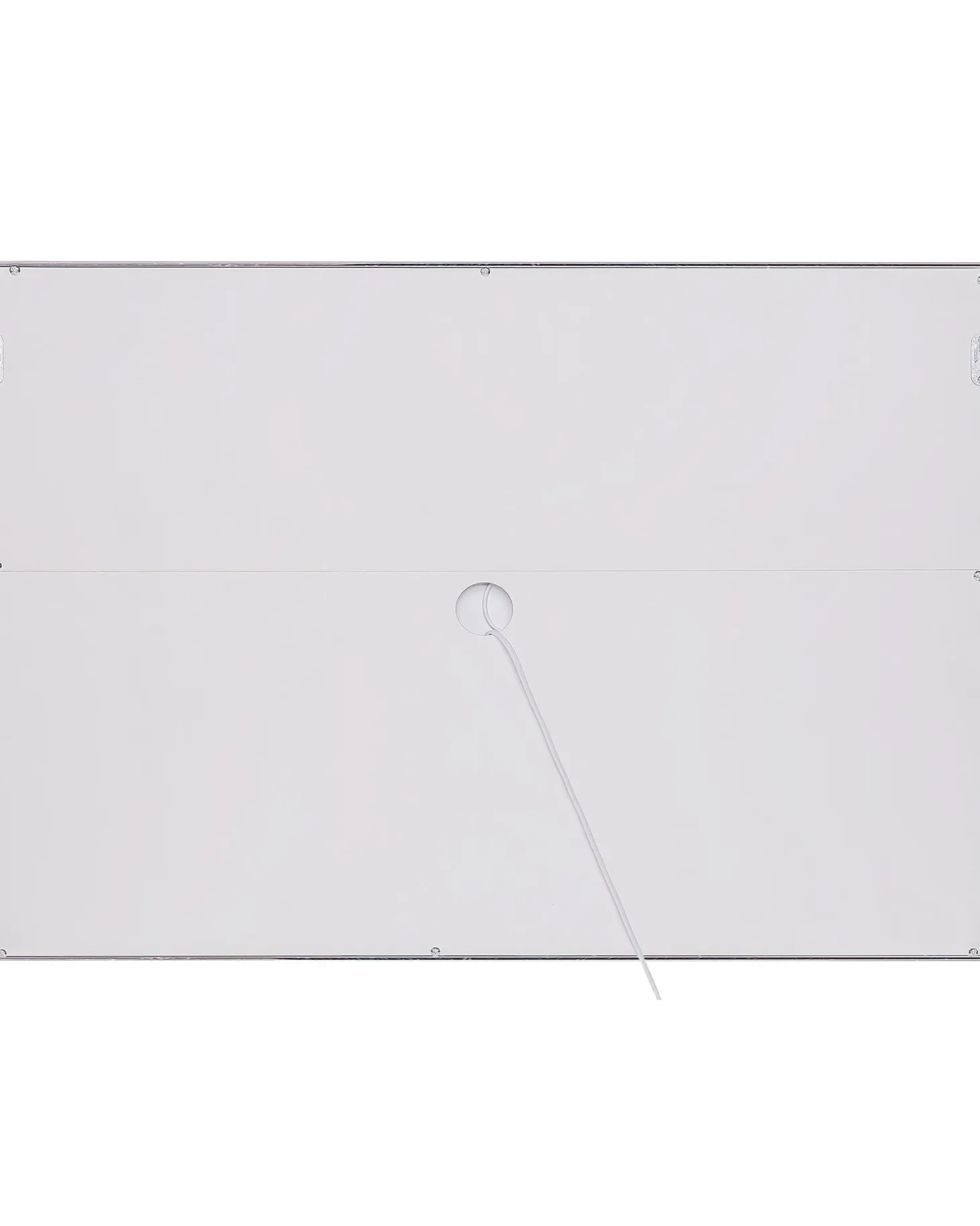Lustro łazienkowe LED ARGENS 80 cm 60 cm Srebrny