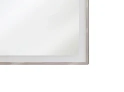 Lustro łazienkowe LED ARGENS 80 cm 60 cm Srebrny