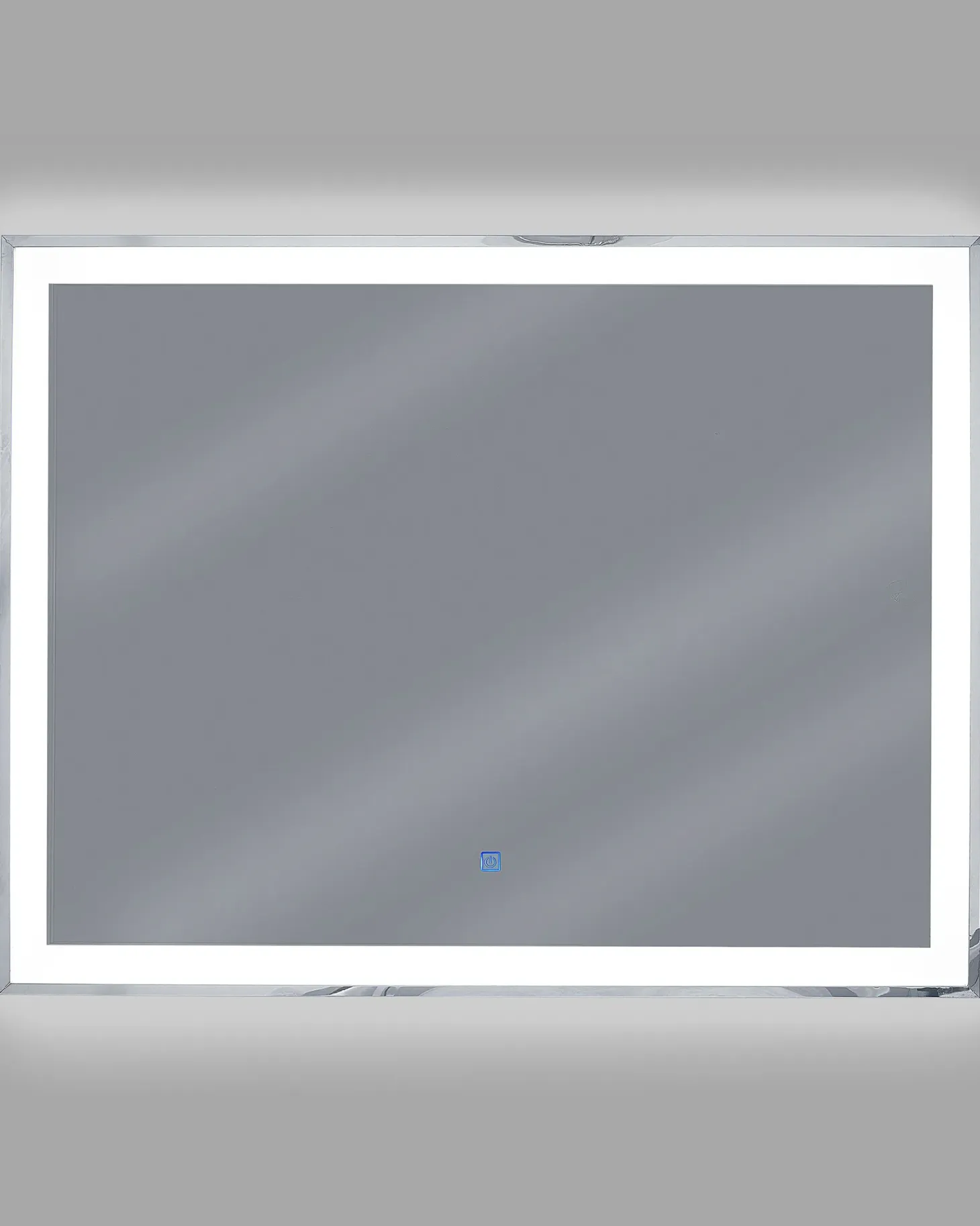 Lustro łazienkowe LED ARGENS 90 cm 70 cm Srebrny