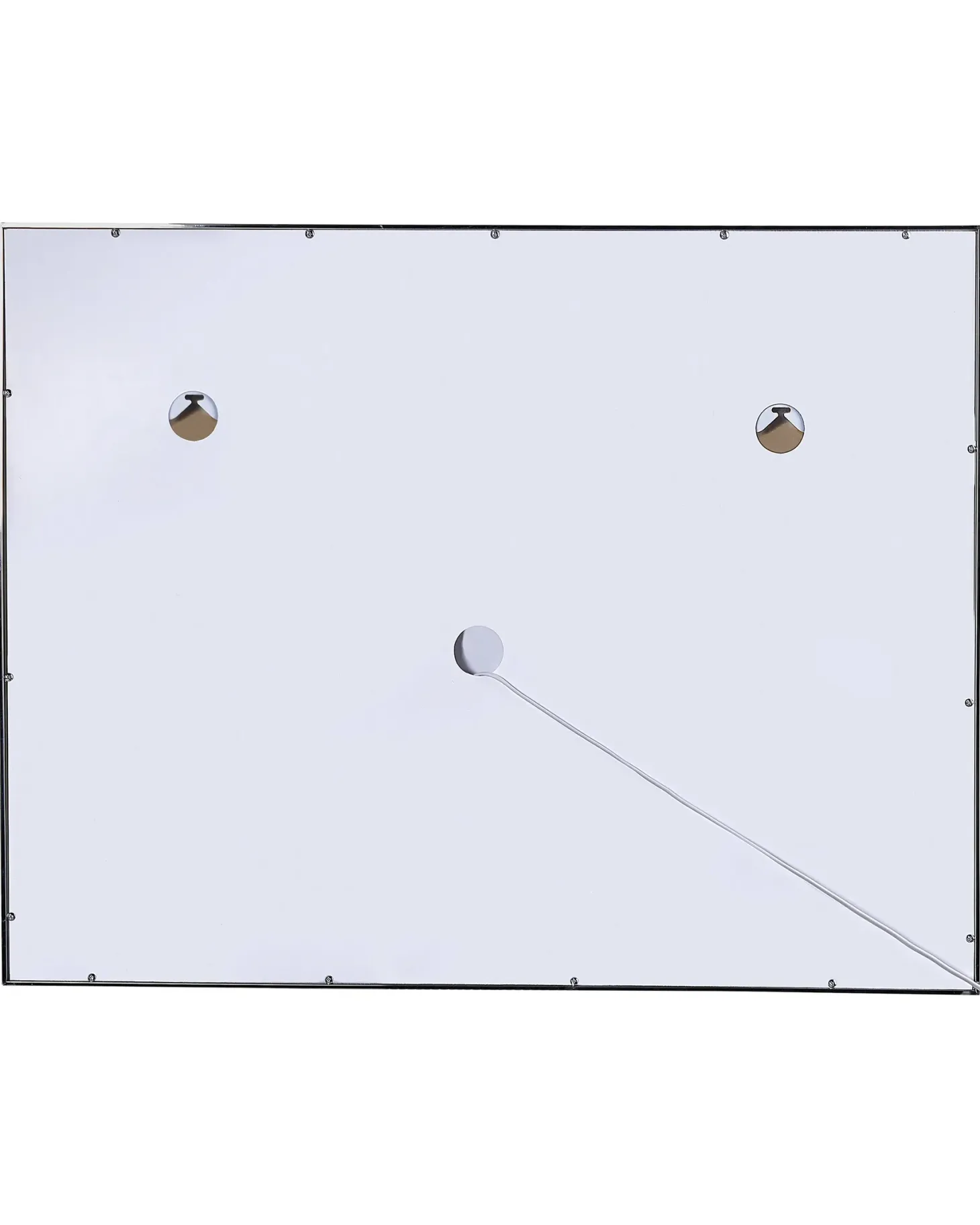 Lustro łazienkowe LED ARGENS 90 cm 70 cm Srebrny