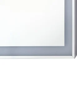 Lustro łazienkowe LED ARGENS 90 cm 70 cm Srebrny