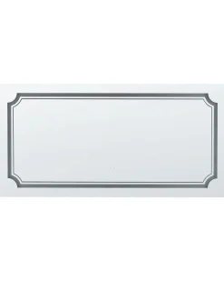 Lustro łazienkowe LED ARROMACHNES 120 cm 60 cm Srebrny