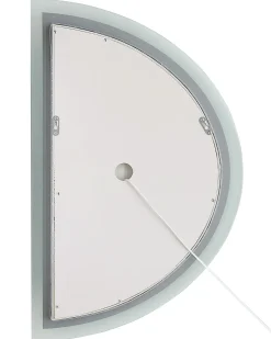 Lustro łazienkowe LED BEZONS 49 cm 80 cm Srebrny