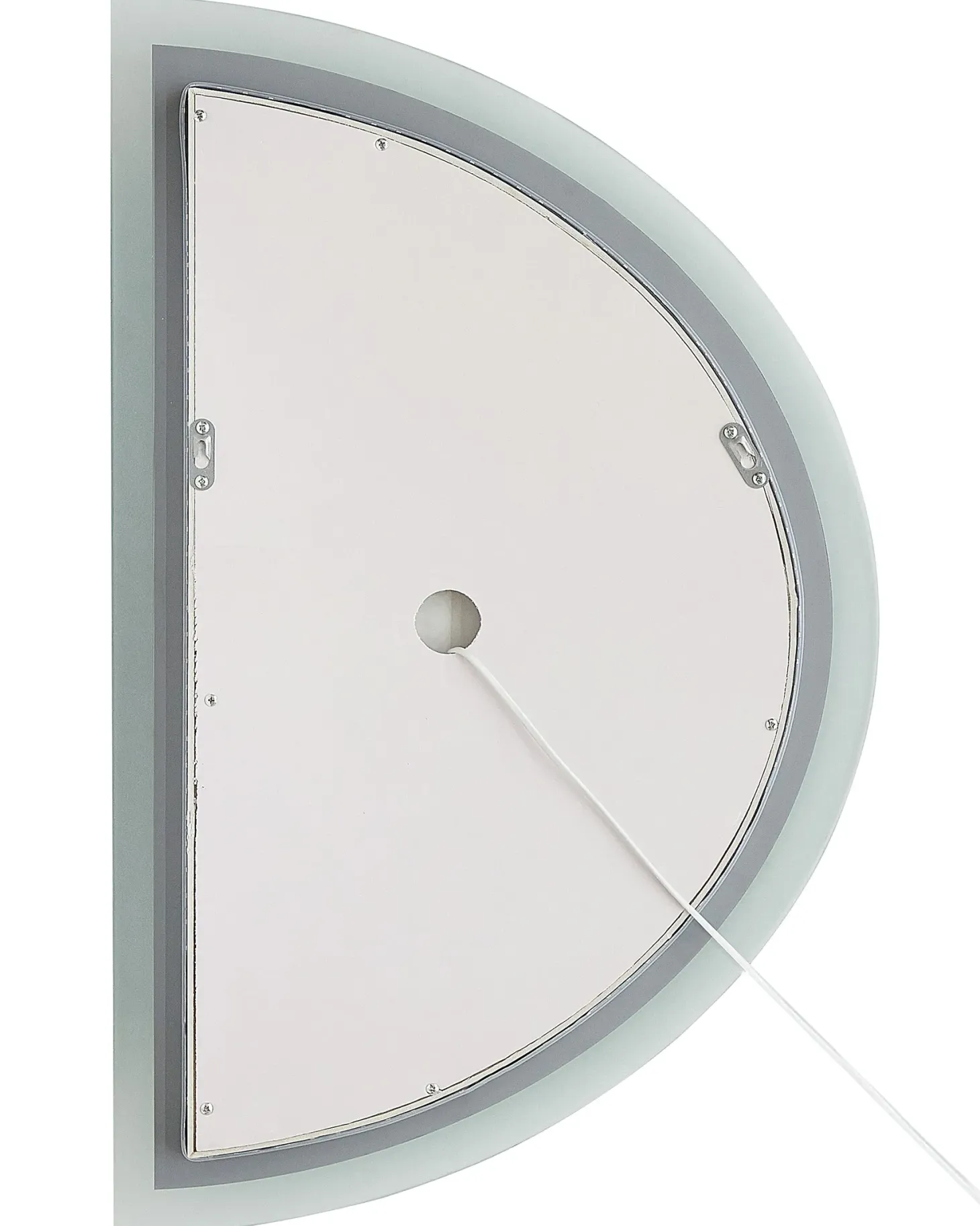 Lustro łazienkowe LED BEZONS 49 cm 80 cm Srebrny