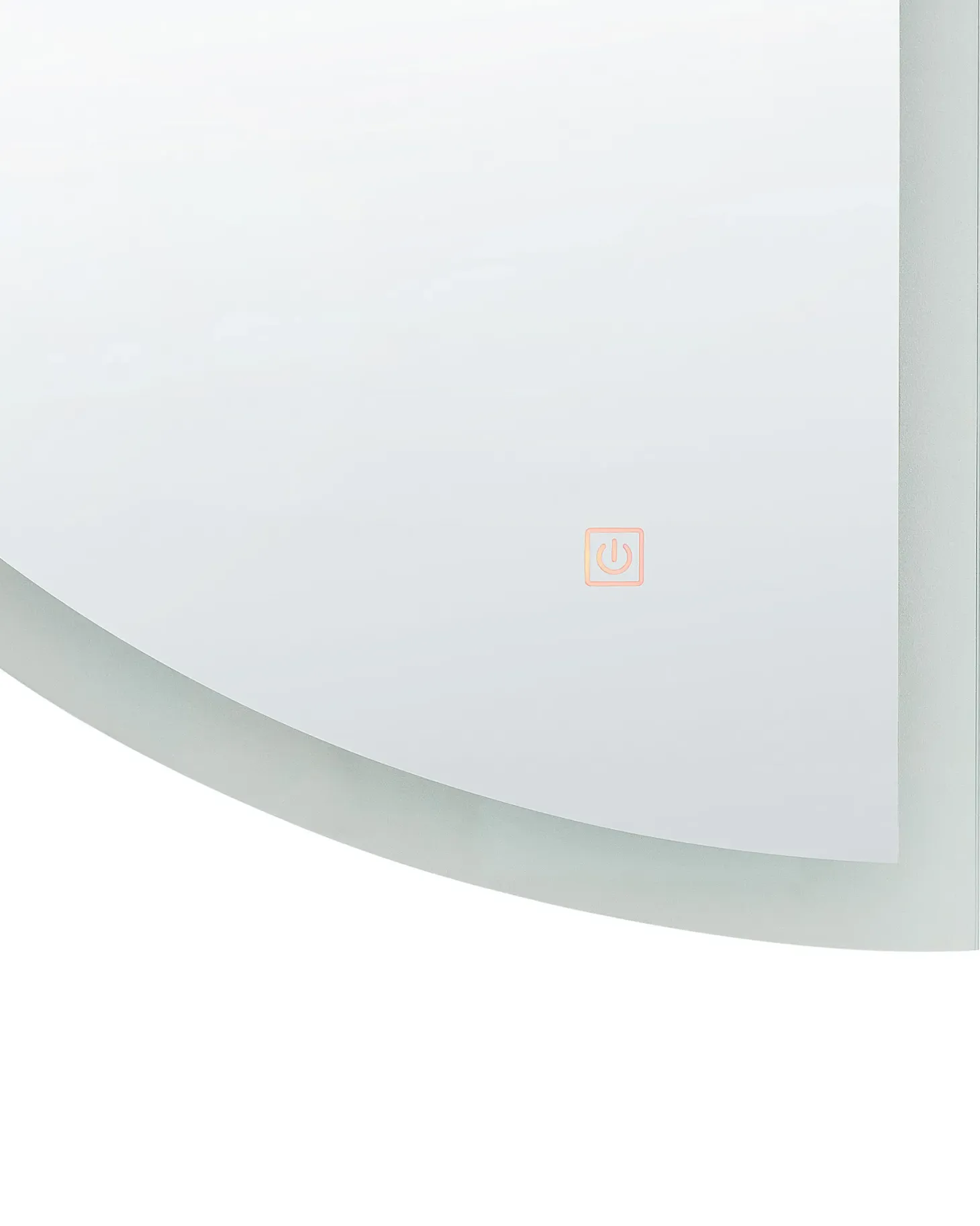 Lustro łazienkowe LED BEZONS 49 cm 80 cm Srebrny