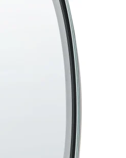 Lustro łazienkowe LED BROGNON 60 cm 60 cm Wbudowany głośnik Bluetooth Srebrny
