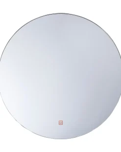 Lustro łazienkowe LED CALLAC 60 cm 60 cm Srebrny
