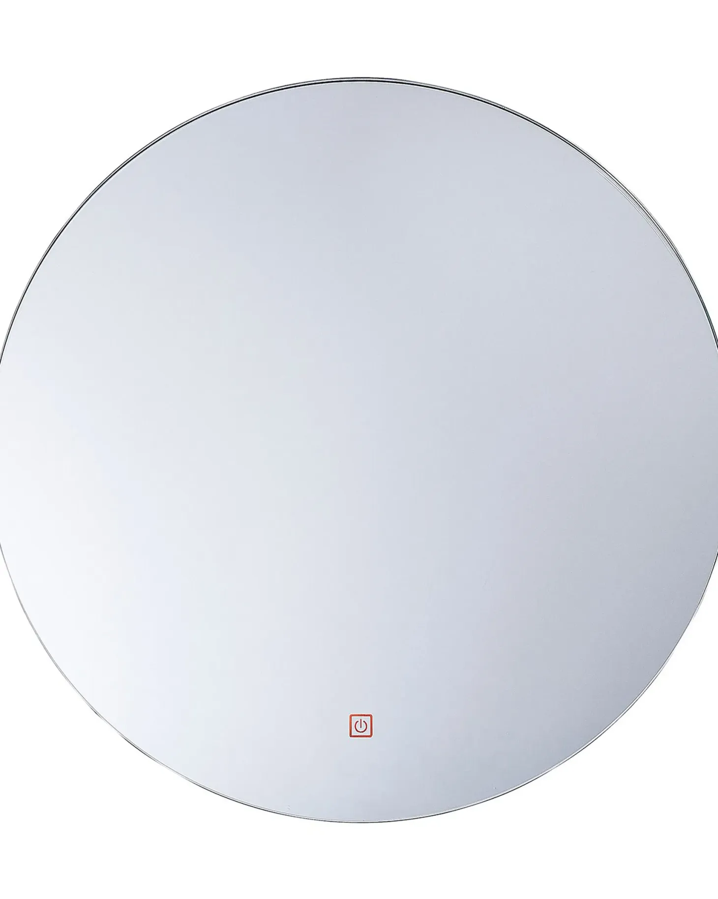 Lustro łazienkowe LED CALLAC 60 cm 60 cm Srebrny