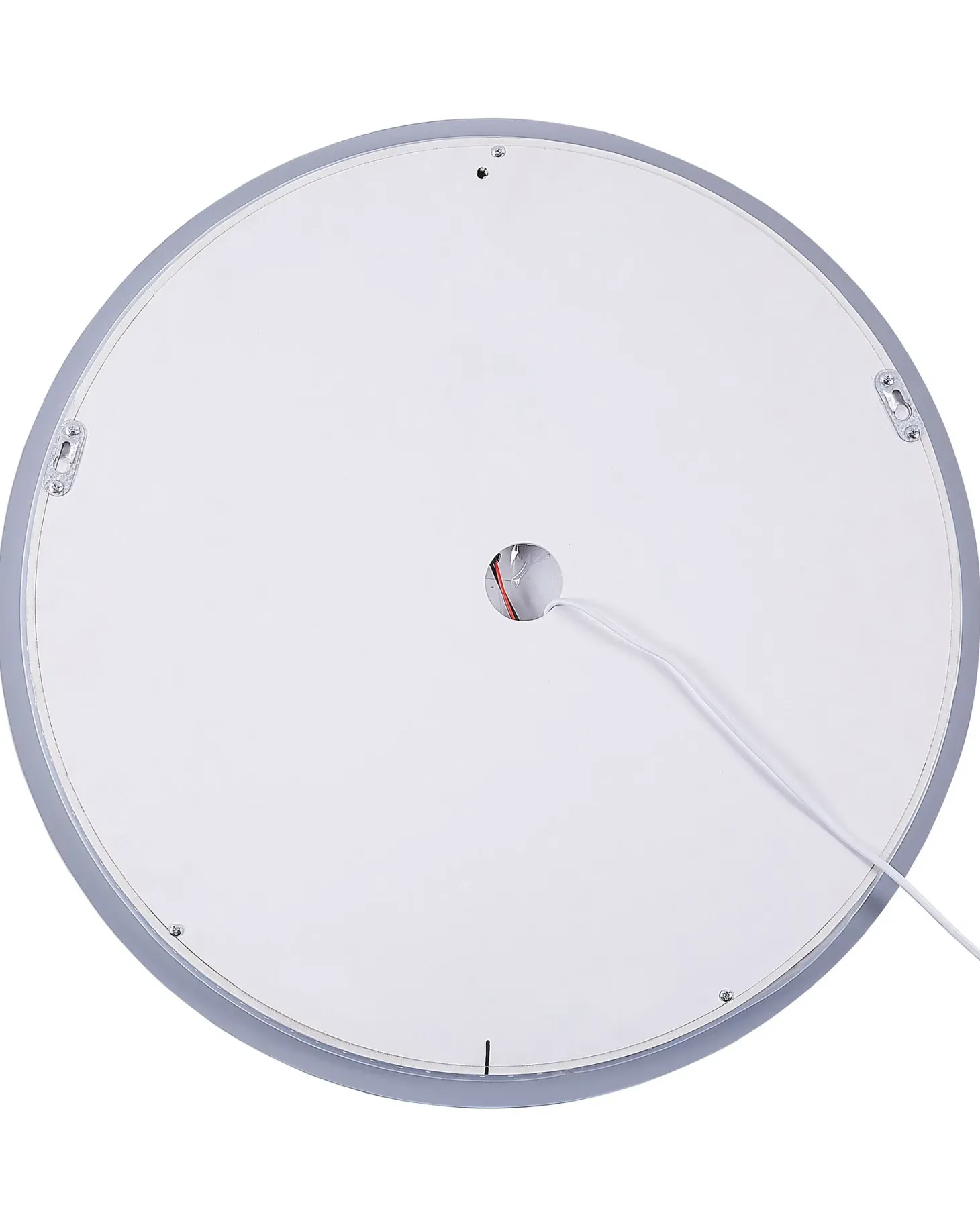 Lustro łazienkowe LED CALLAC 60 cm 60 cm Srebrny