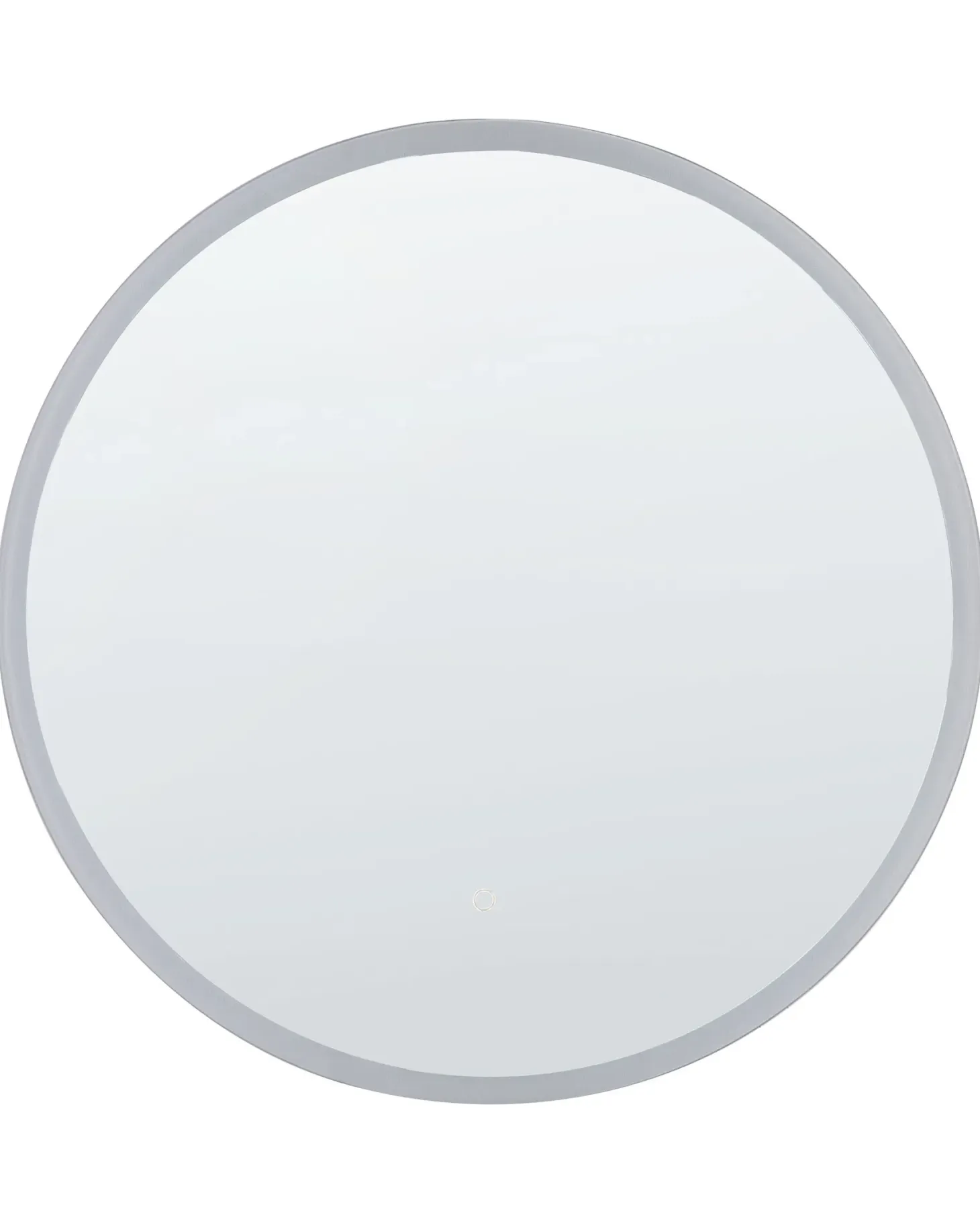 Lustro łazienkowe LED DEAUVILLE 79 cm 79 cm Srebrny
