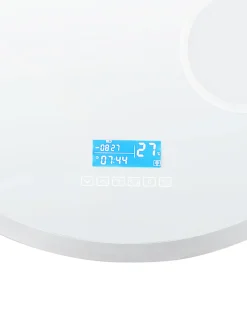 Lustro łazienkowe LED FIXIN 80 cm 80 cm Wbudowany głośnik Bluetooth Srebrny