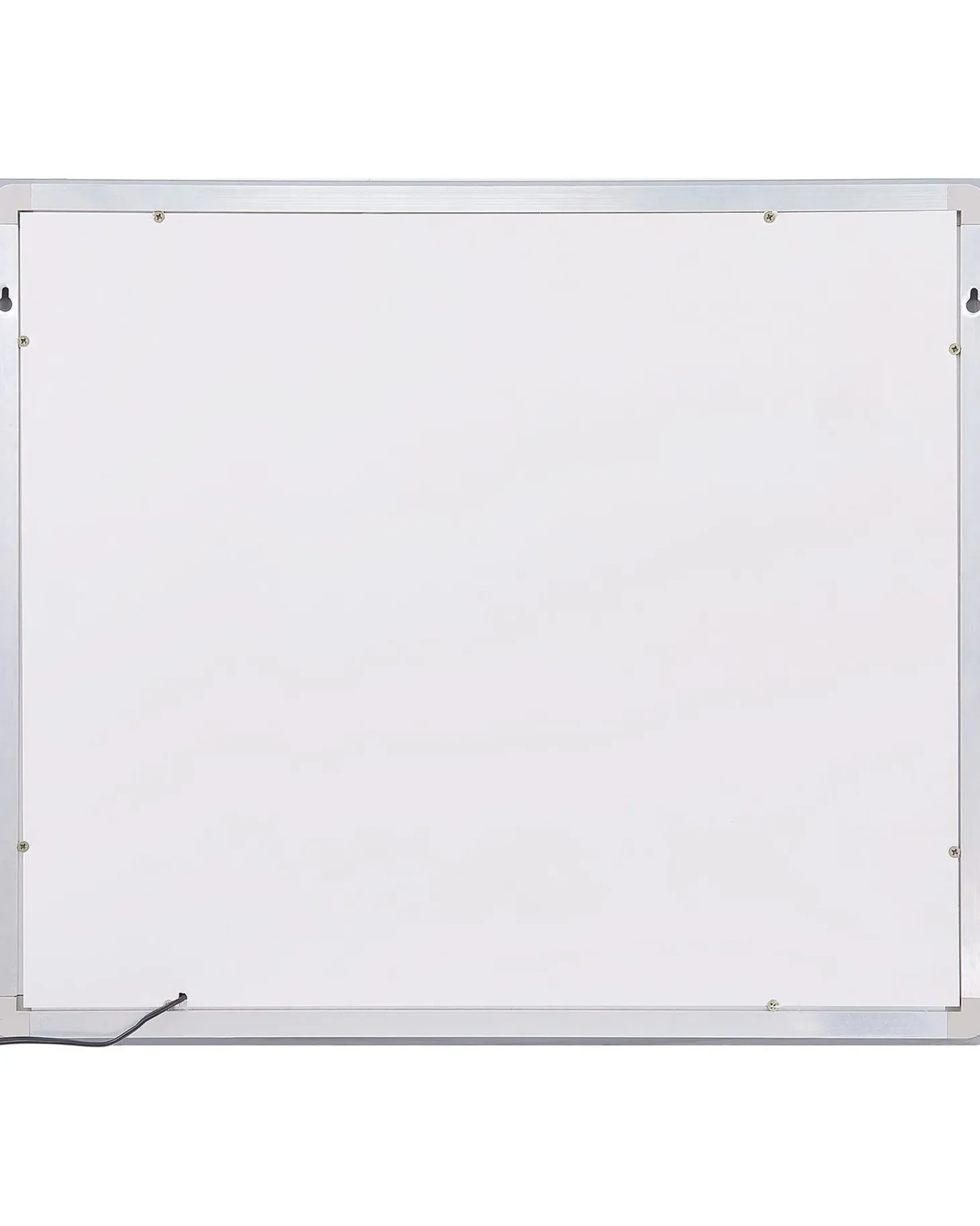 Lustro łazienkowe LED LIRAC 70 cm 60 cm Srebrny