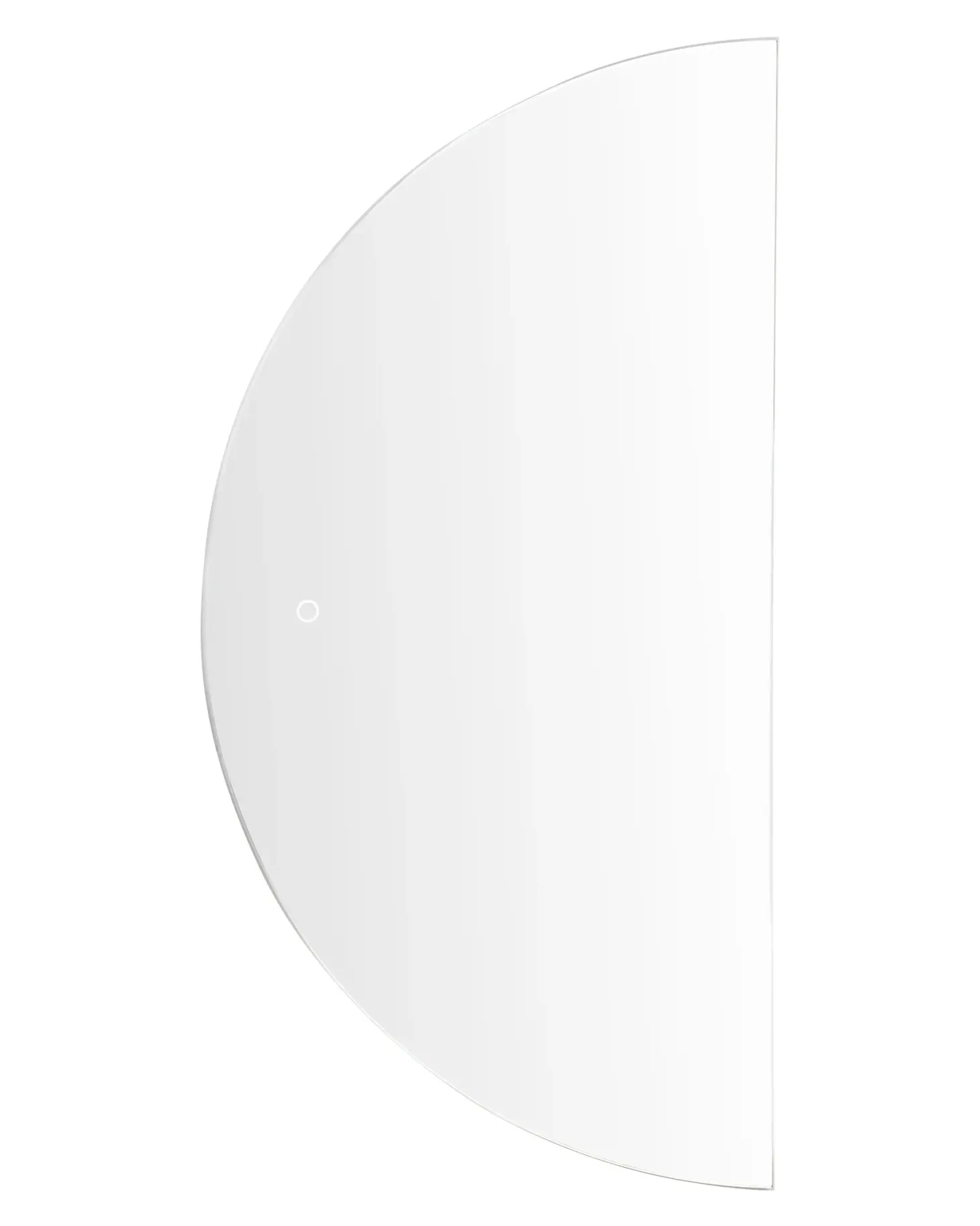 Lustro łazienkowe LED LOUE 50 cm 100 cm Srebrny
