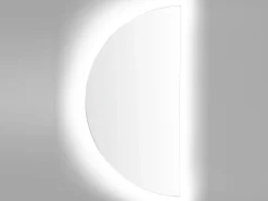 Lustro łazienkowe LED LOUE 50 cm 100 cm Srebrny