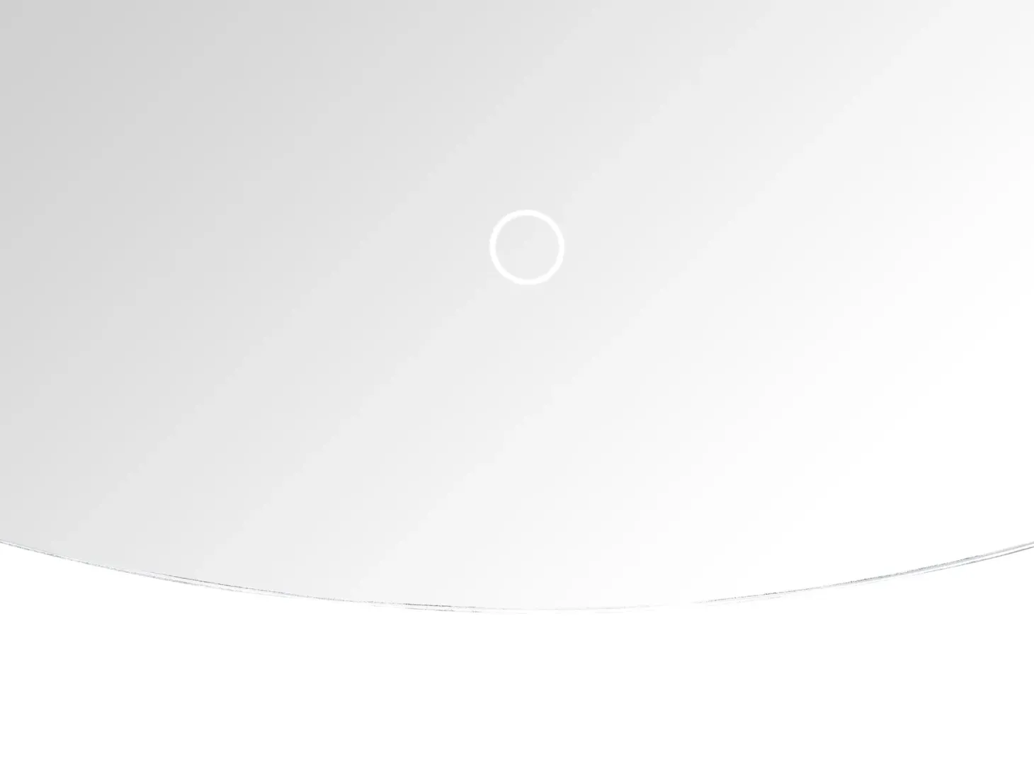 Lustro łazienkowe LED LOUE 60 cm 120 cm Srebrny