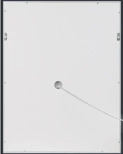 Lustro łazienkowe LED MARTINET 60 cm 80 cm Srebrny