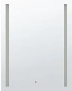 Lustro łazienkowe LED MARTINET 70 cm 90 cm Srebrny