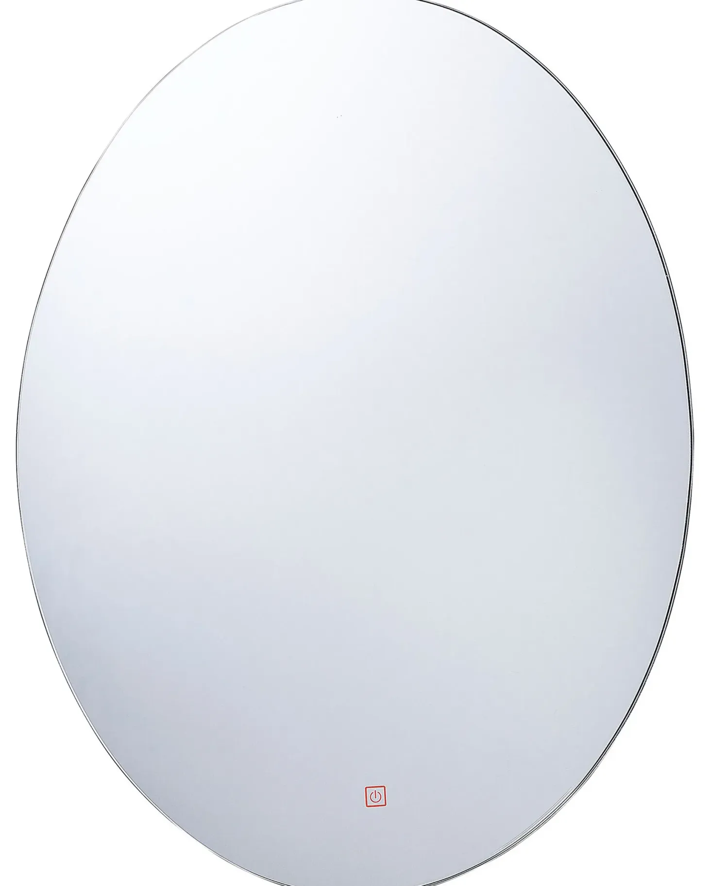 Lustro łazienkowe LED MAZILLE 60 cm 80 cm Srebrny