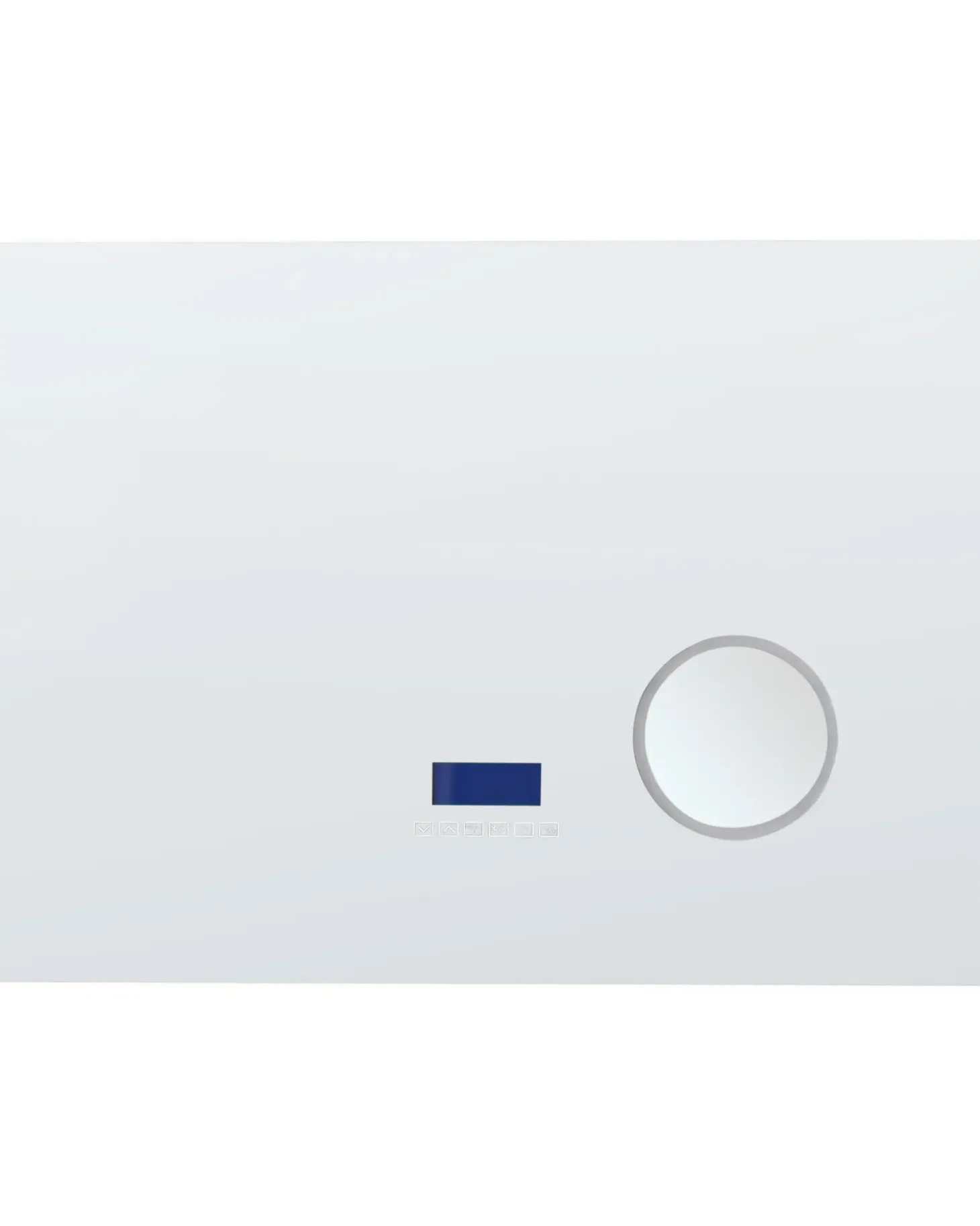 Lustro łazienkowe LED MONTARON 80 cm 60 cm Srebrny
