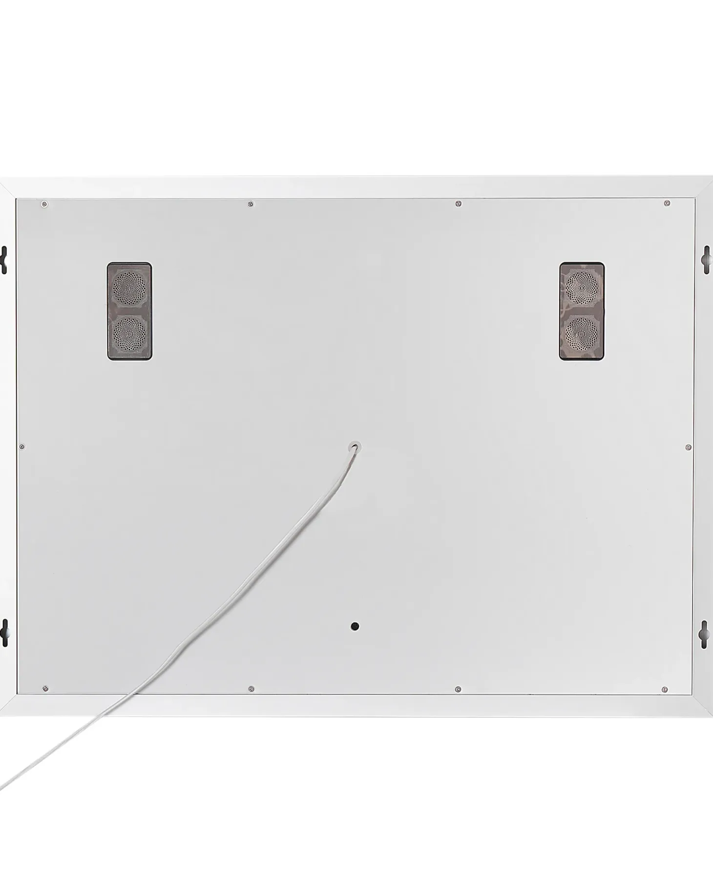 Lustro łazienkowe LED MONTARON 80 cm 60 cm Srebrny