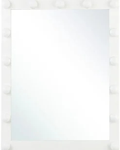 Lustro łazienkowe LED ODENAS 50 cm 60 cm Biały