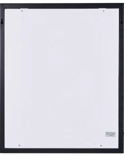 Lustro łazienkowe LED ODENAS 50 cm 60 cm Czarny