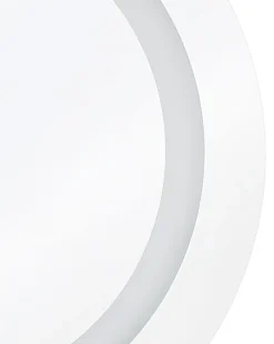 Lustro łazienkowe LED SELUNE 58 cm 58 cm Srebrny