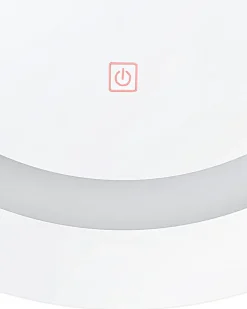 Lustro łazienkowe LED SELUNE 58 cm 58 cm Srebrny