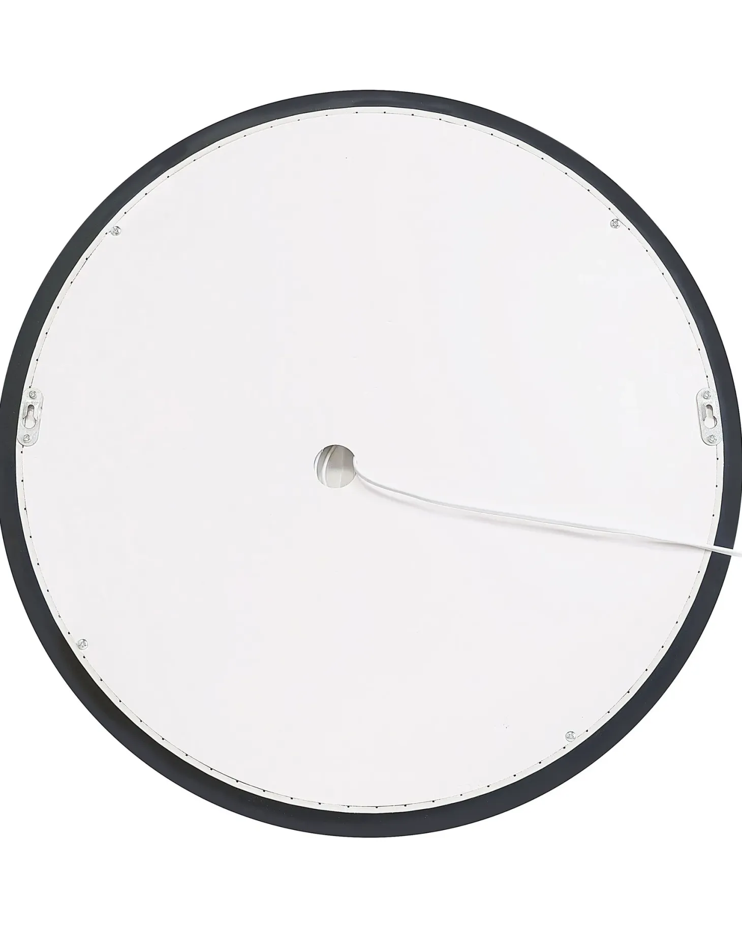 Lustro łazienkowe LED SELUNE 58 cm 58 cm Srebrny