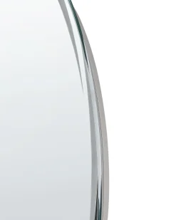 Lustro łazienkowe LED TANAY 60 cm 60 cm Wbudowany głośnik Bluetooth Srebrny