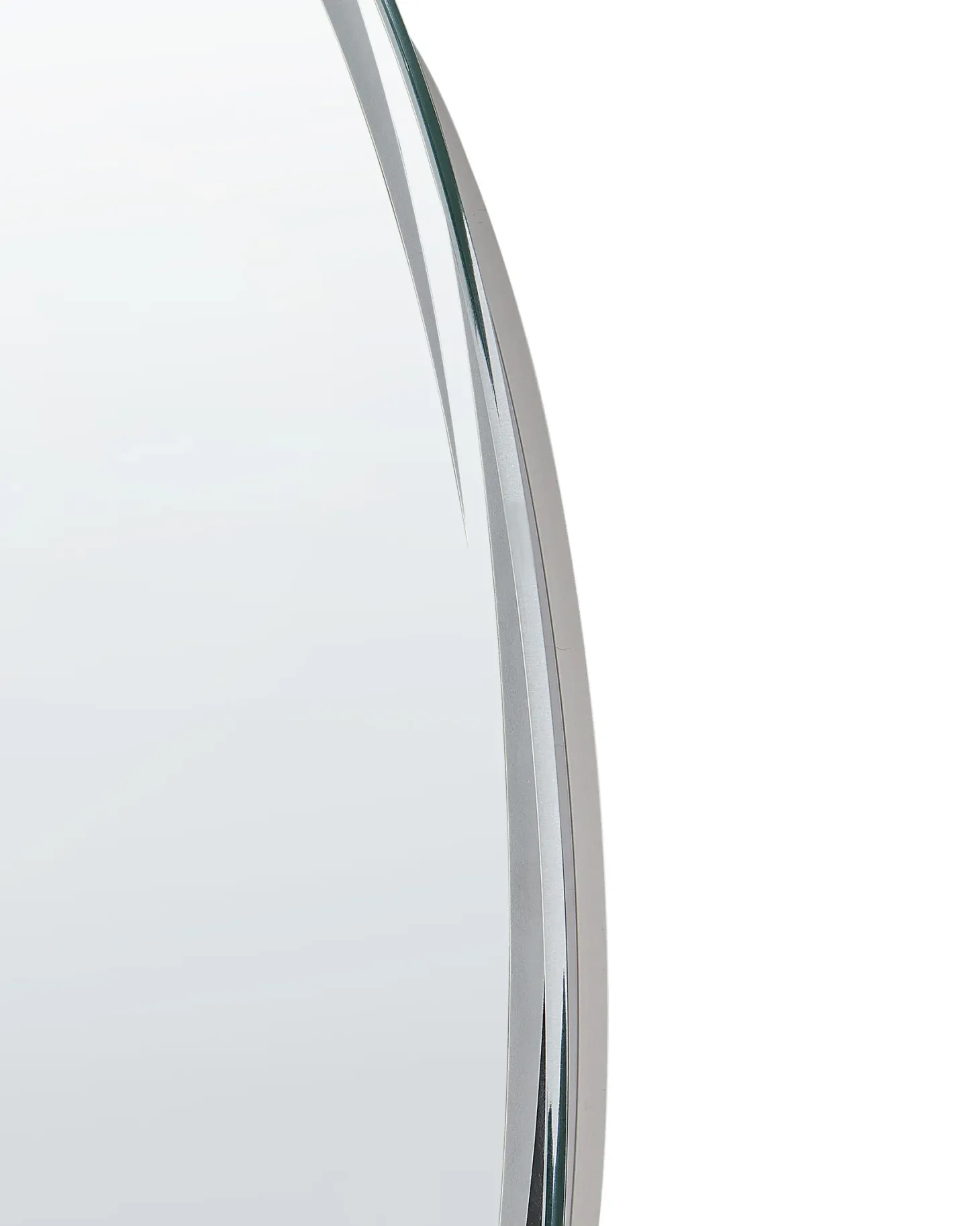 Lustro łazienkowe LED TANAY 60 cm 60 cm Wbudowany głośnik Bluetooth Srebrny