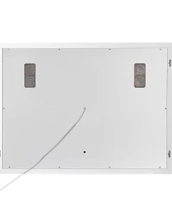 Lustro łazienkowe LED THAIX 80 cm 60 cm Srebrny