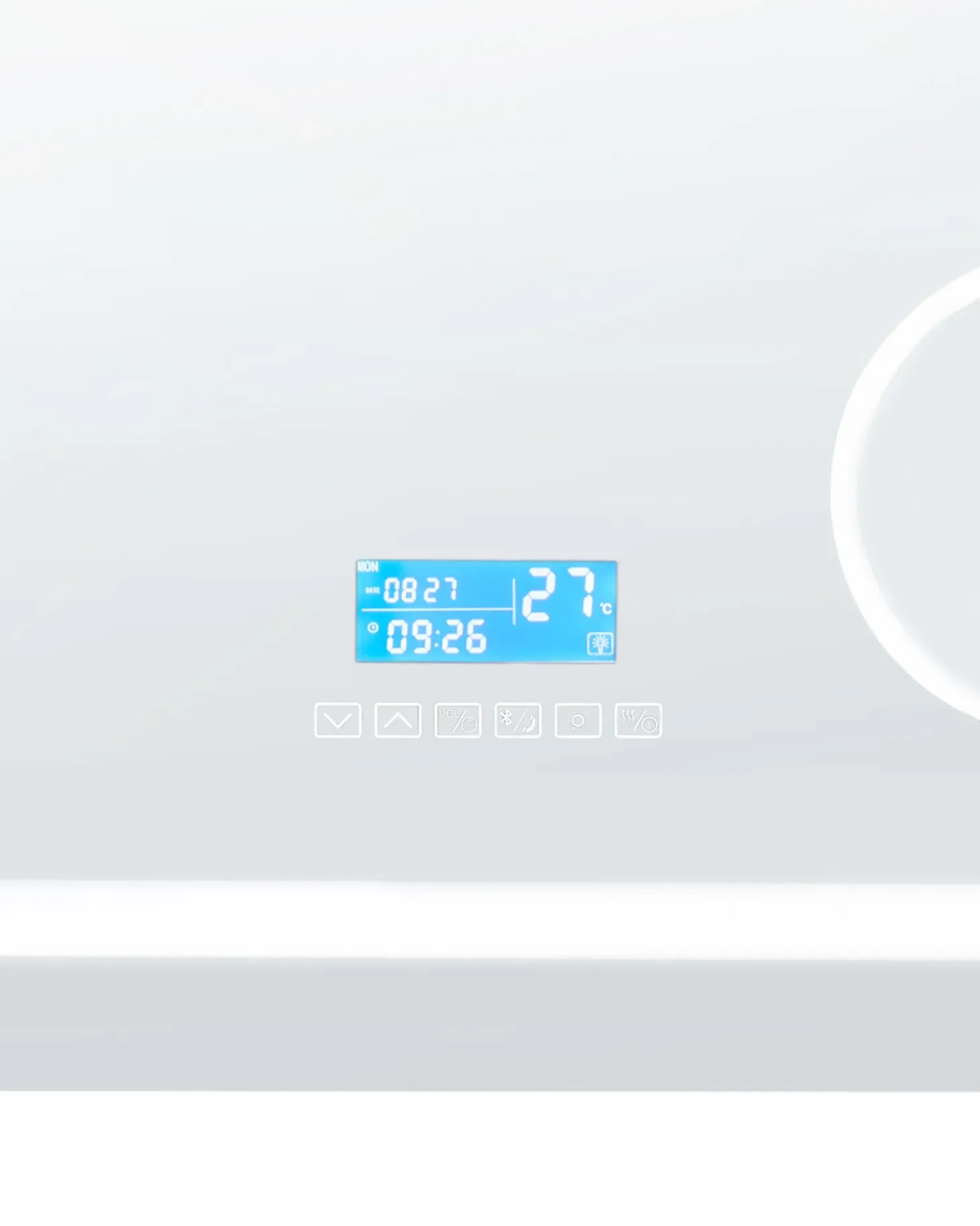 Lustro łazienkowe LED THAIX 80 cm 60 cm Srebrny