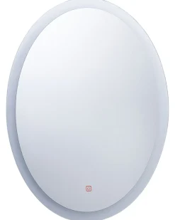 Lustro łazienkowe LED VIRIAT 60 cm 80 cm Srebrny