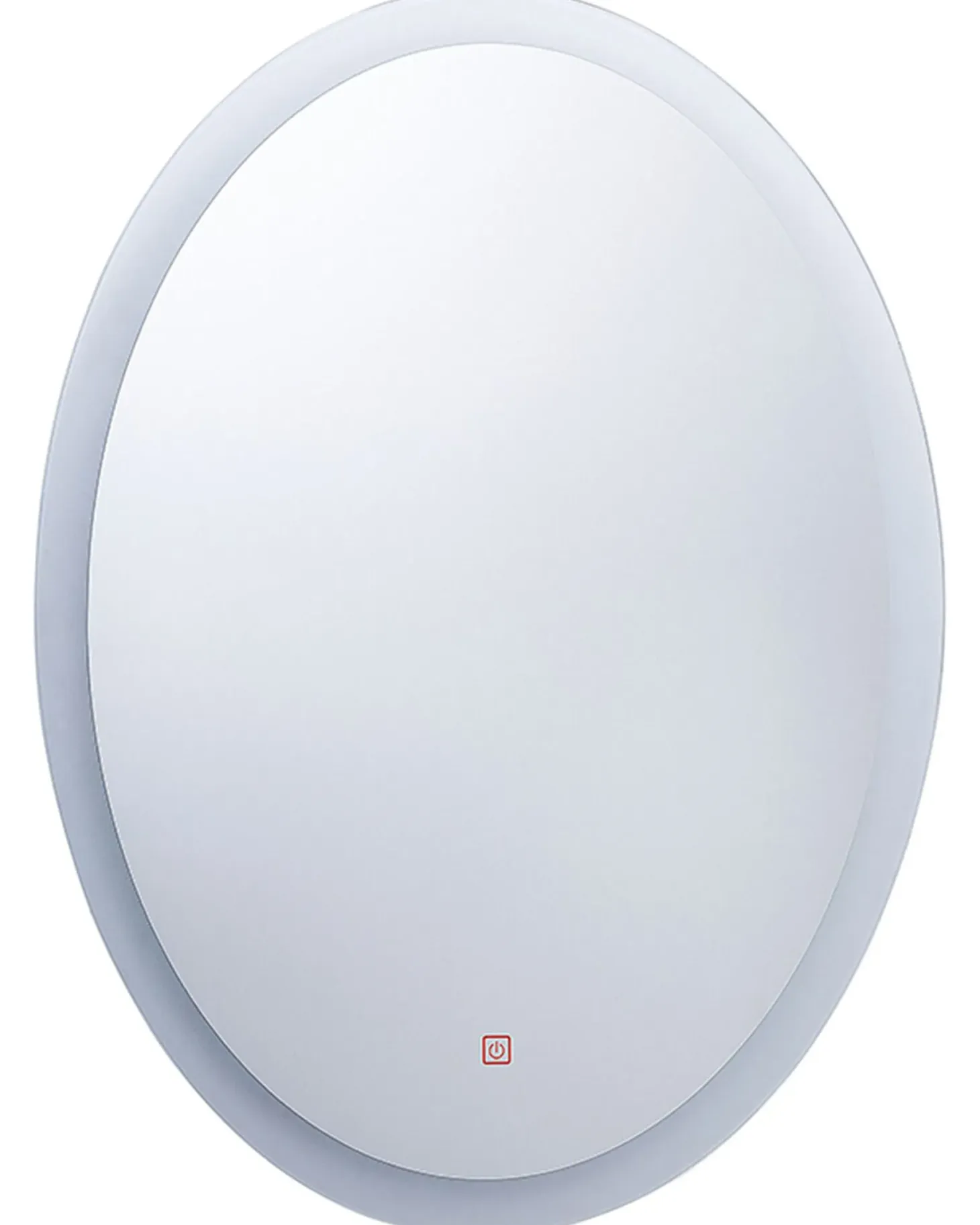 Lustro łazienkowe LED VIRIAT 60 cm 80 cm Srebrny