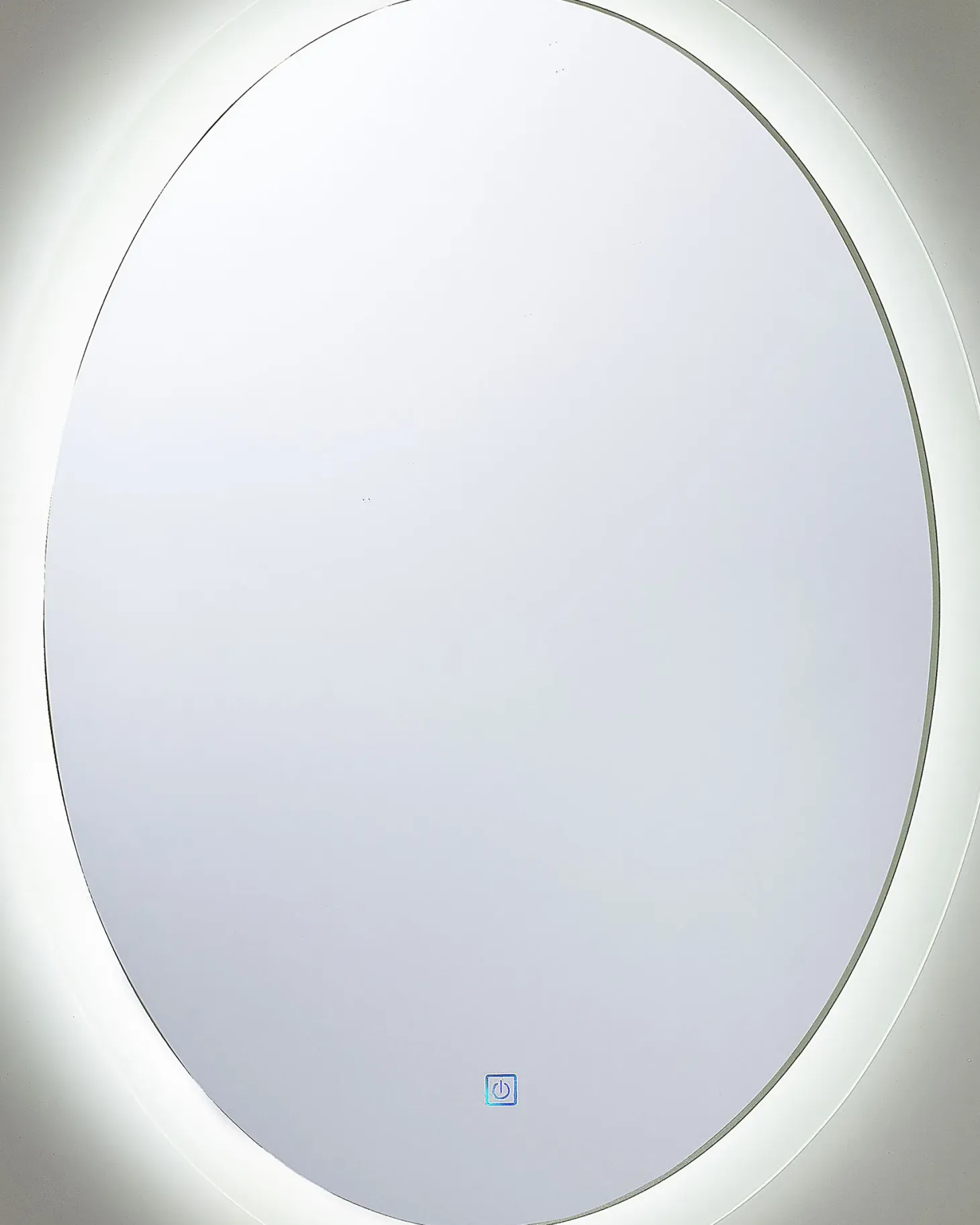 Lustro łazienkowe LED VIRIAT 60 cm 80 cm Srebrny