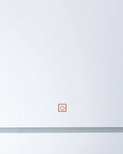 Lustro łazienkowe LED WASSY 80 cm 60 cm Srebrny