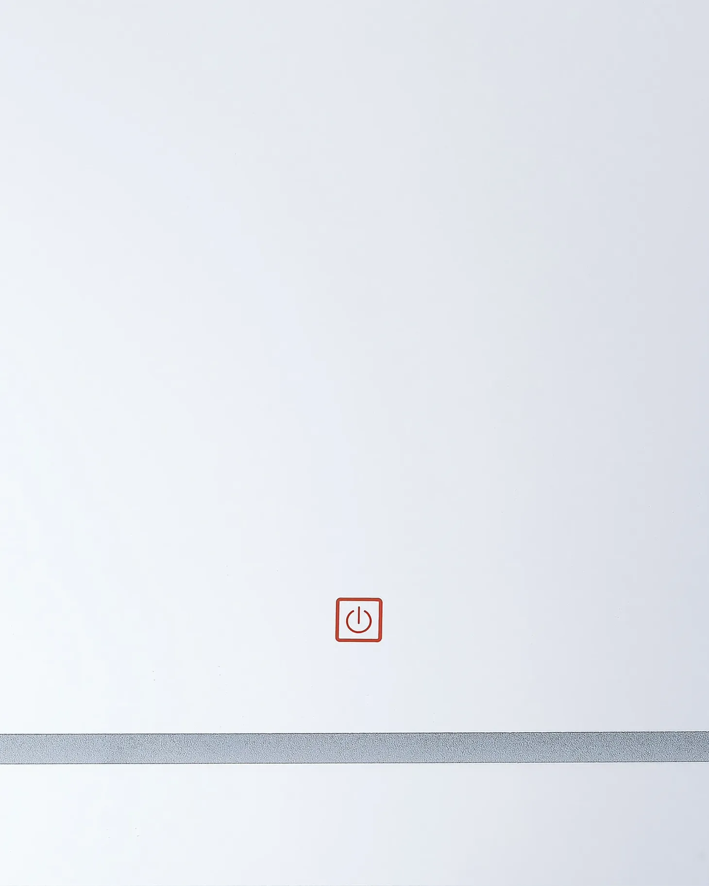 Lustro łazienkowe LED WASSY 80 cm 60 cm Srebrny