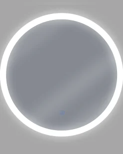 Lustro łazienkowe LED YSER 58 cm 58 cm Srebrny