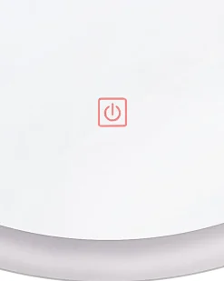 Lustro łazienkowe LED YSER 58 cm 58 cm Srebrny
