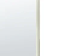 Lustro ścienne ABZAC 45 cm 145 cm Metal Złamana biel