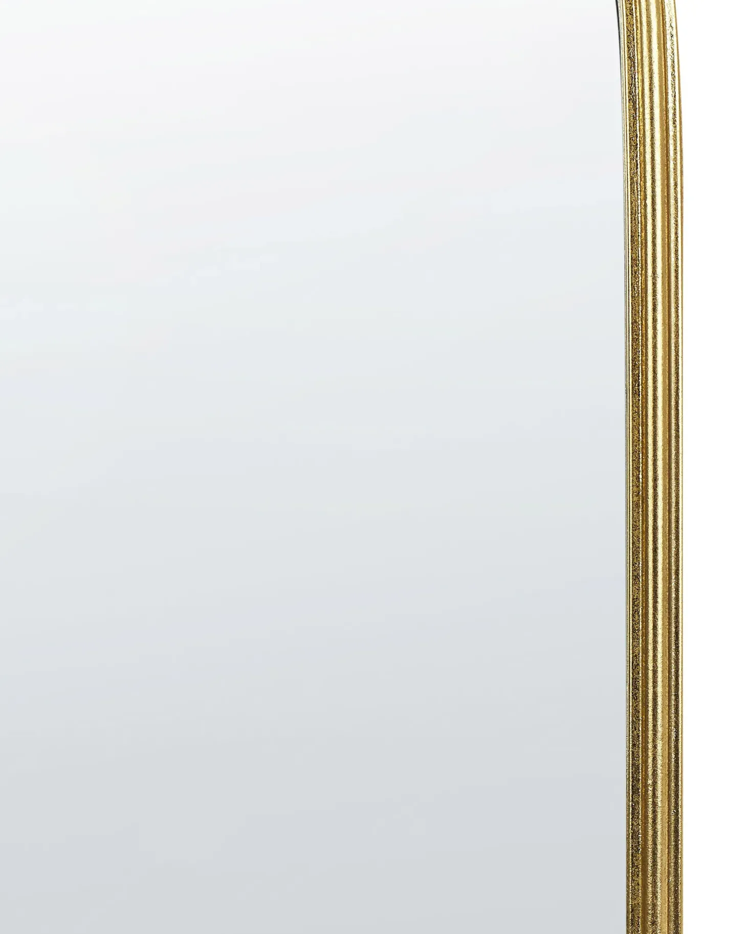 Lustro ścienne ACONCHI 58 cm 100 cm Metal Złoty