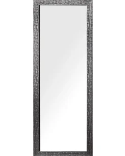 Lustro ścienne AJACCIO 50 cm 130 cm Srebrny